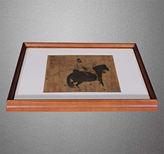 周至书画装裱配框服务案例