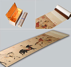 周至馆藏书画复制博物馆书画复制服务