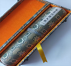 周至书画装裱案例